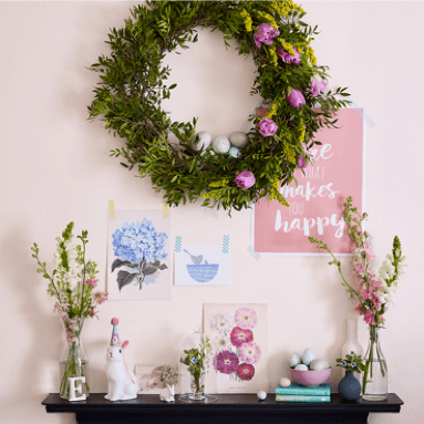 FlowerBe Easter Celebration Wreath