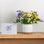 'Thinking of You' Posy with Ceramic Vase