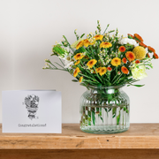 'Congratulations' Posy and Card Gift