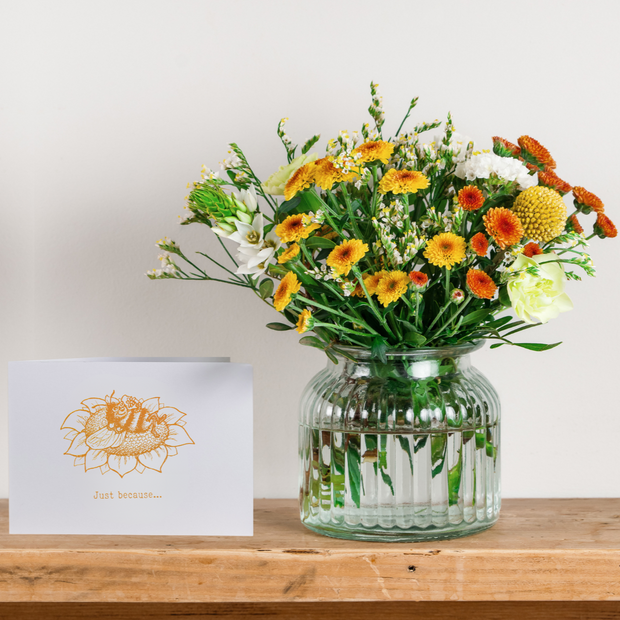 'Just Because' Posy and Card Gift