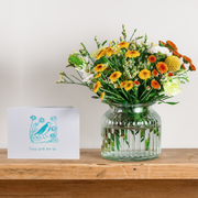 'Pick Me Up'  Posy and Card Gift