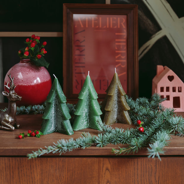 Large Christmas Tree Candles