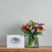 'Good Luck' Posy and Card Gift