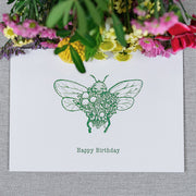 'Happy Birthday' Posy and Birthday Card Gift