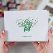 'Happy Birthday' Posy and Birthday Card Gift