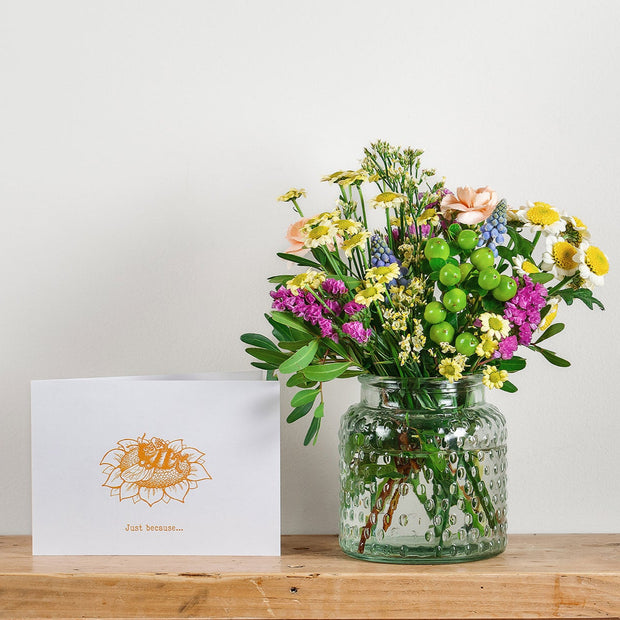 'Just Because' Posy and Card Gift