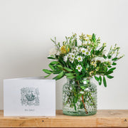 'New Baby' Posy and Card Gift
