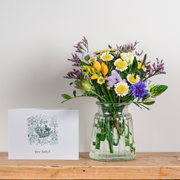 'New Baby' Posy and Card Gift