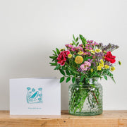 'Pick Me Up'  Posy and Card Gift
