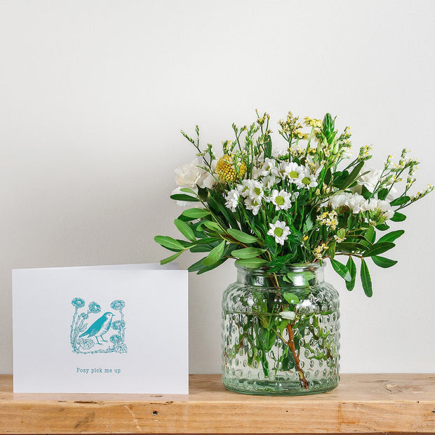 'Pick Me Up'  Posy and Card Gift