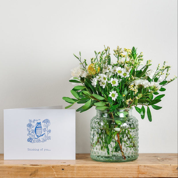 'Thinking of You' Posy and Card Gift