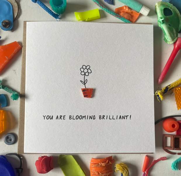 "You're blooming brilliant" Posy & Card